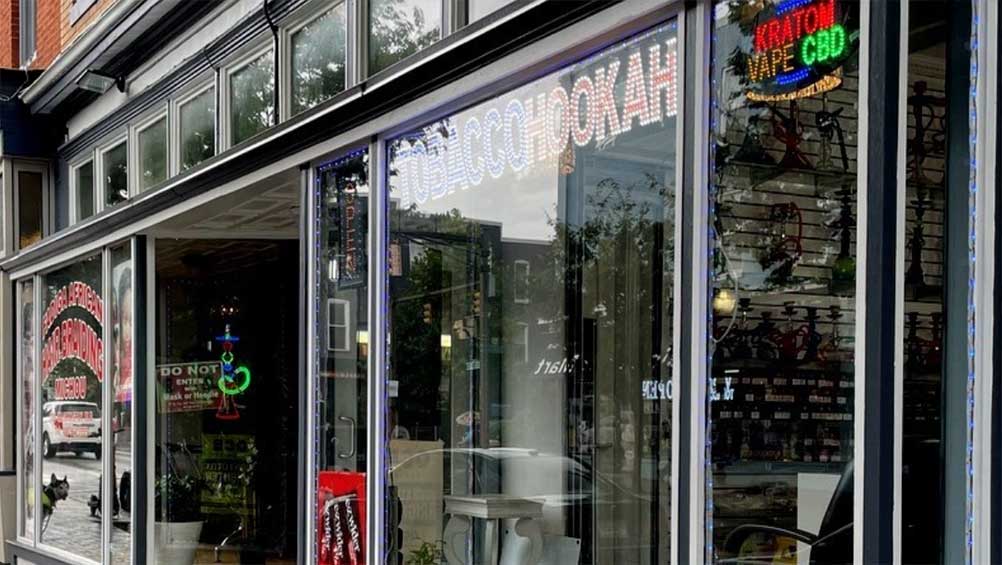 볼티모어, 담배 가게 구역 지정 및 학교와의 최소 거리 설정