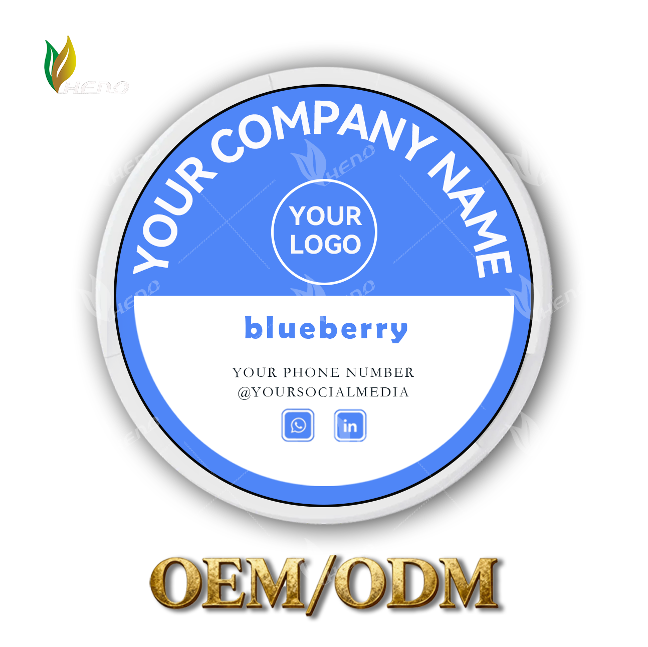 쿨 블루베리 니코틴 파우치